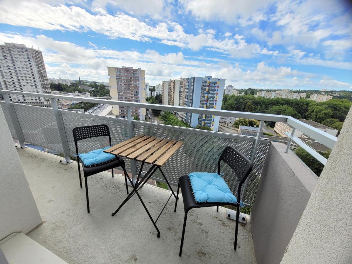 Appartement T5 avec 4 lits doubles Brest Extérieur photo