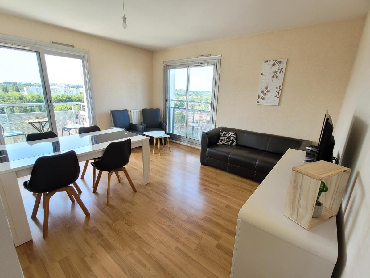 Appartement T5 avec 4 lits doubles Brest Extérieur photo